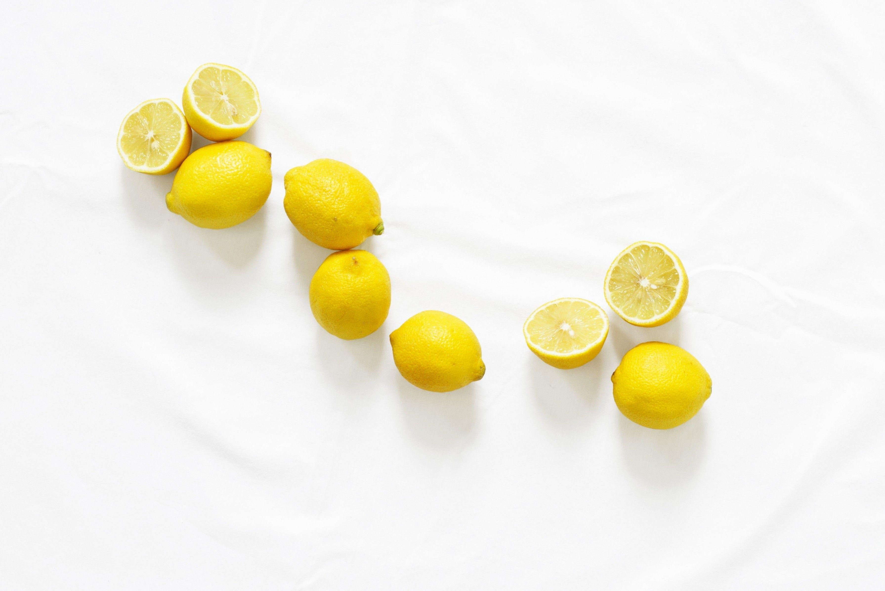 3582x2391 Download 3582x2391 Lemons, Fruit, Half Wallpaper