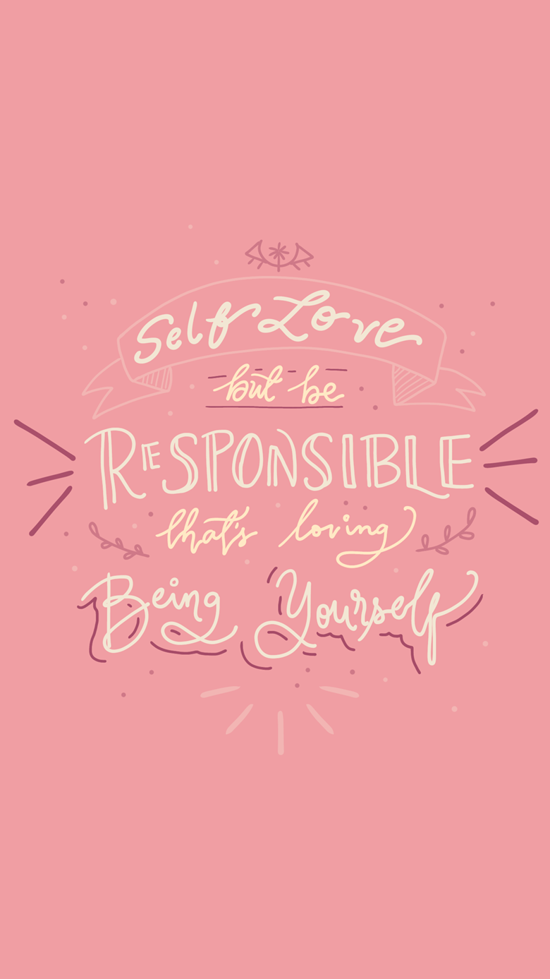 780x1387 Self Love Wallpaper's Ko