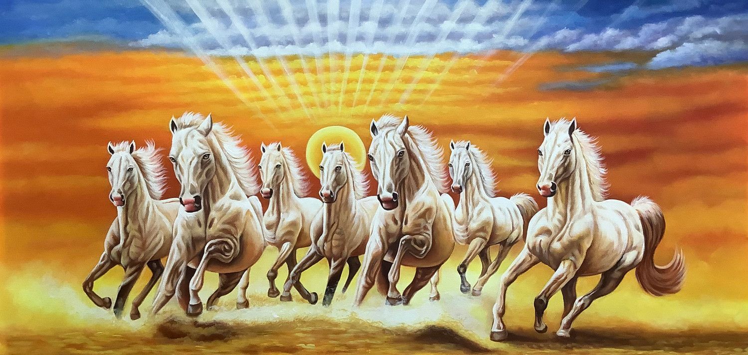 1500x712 Buy 7 HORSES RUNNING AS PER VASTU BY