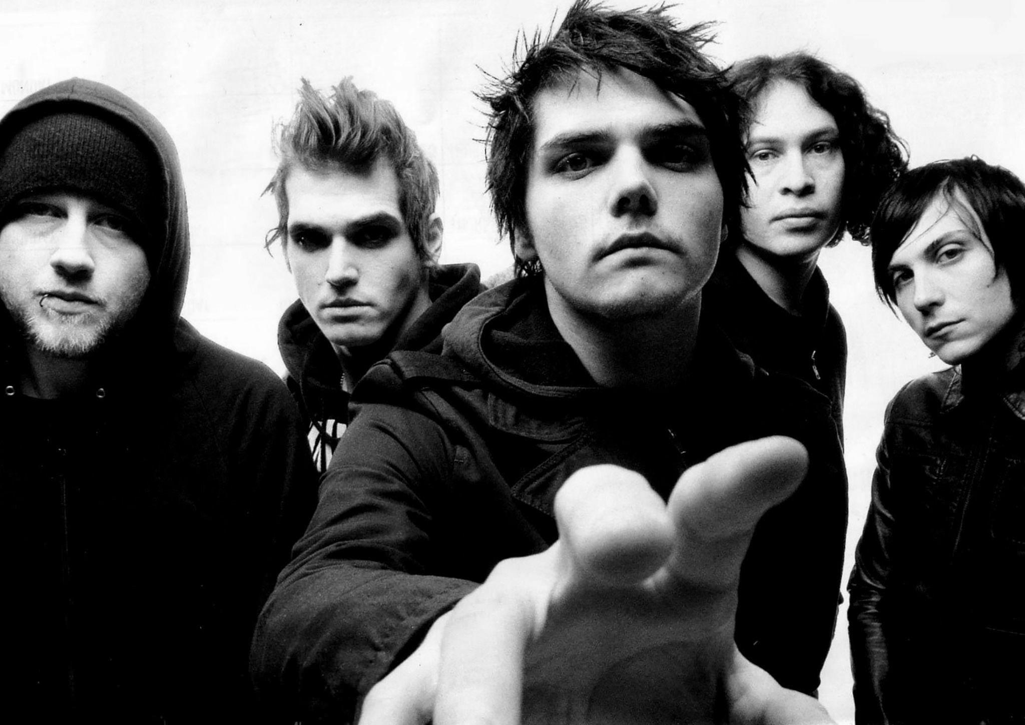 Download My Chemical Romance Band Poster Wallpaper  Wallpaperscom