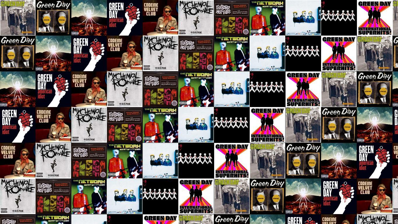 1366x768 Green Day Warning Nimrod My Chemical Romance Killjoy
