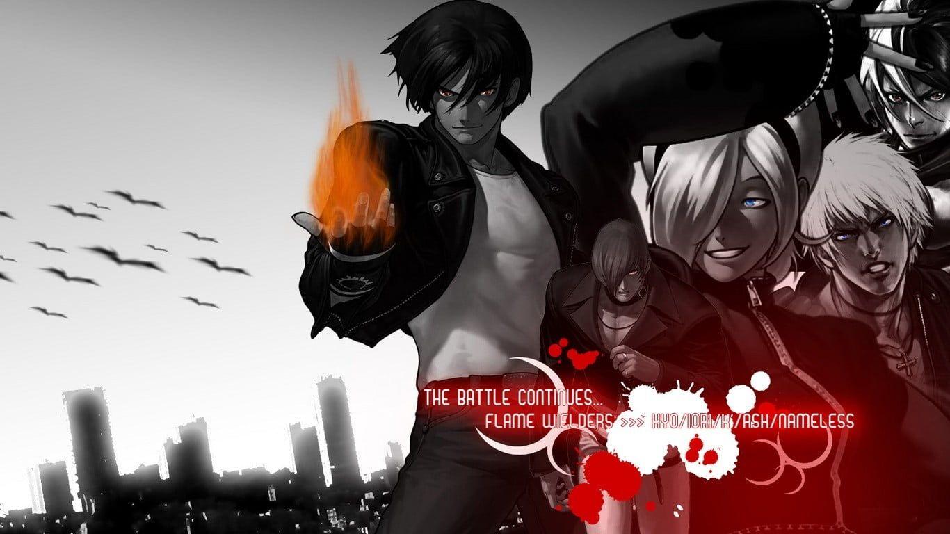 1366x768 King of Fighters poster, King of Fighters HD wallpaper