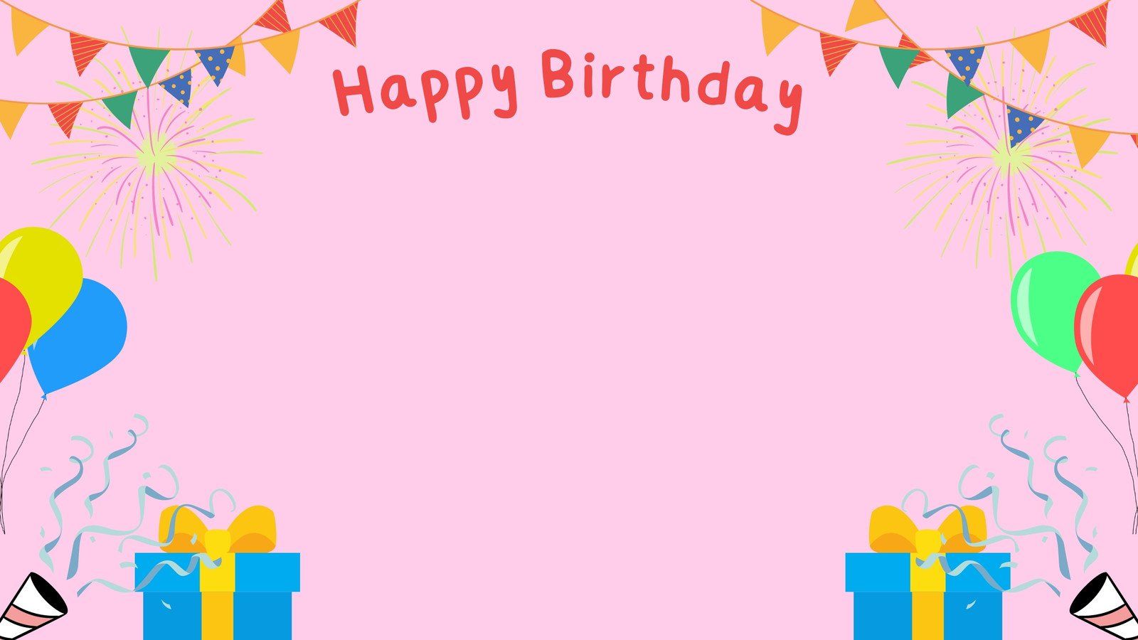 1600x900 happy birthday background templates