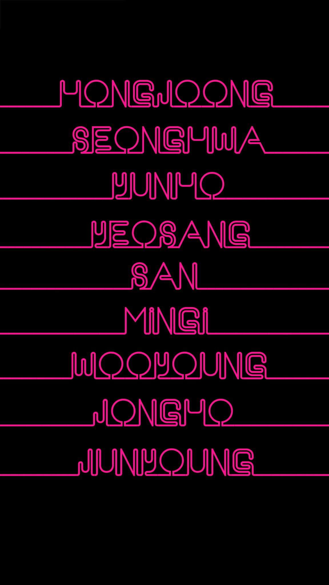 1152x2048 ot8 wallpaper?. ATEEZ 에이티즈 AMINO Amino