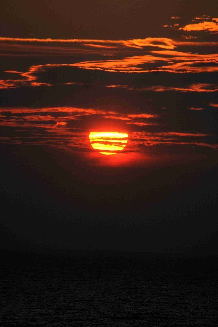 728x1092 Royalty Free Photo: Sunset Digital Wallpaper
