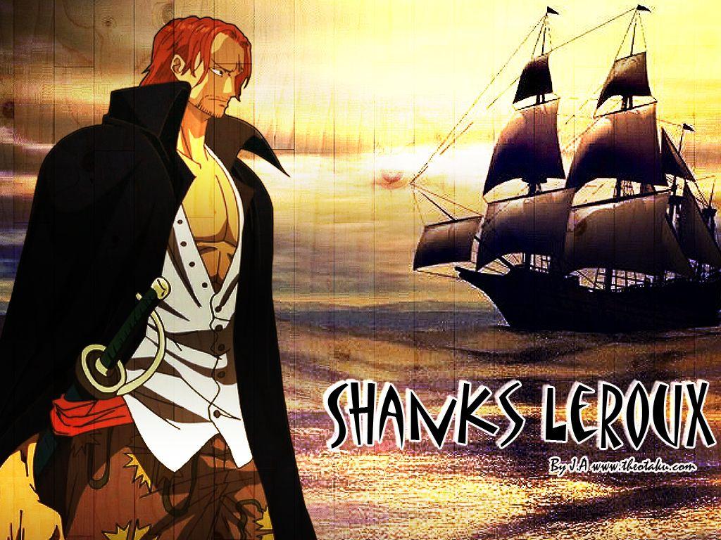 1024x768 Red Haired Shanks Wallpaper. Download One Piece Wallpaper