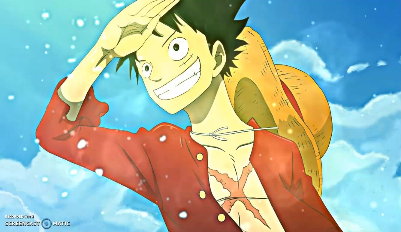 1336x774 Animated Wallpaper For The Luffy Fans