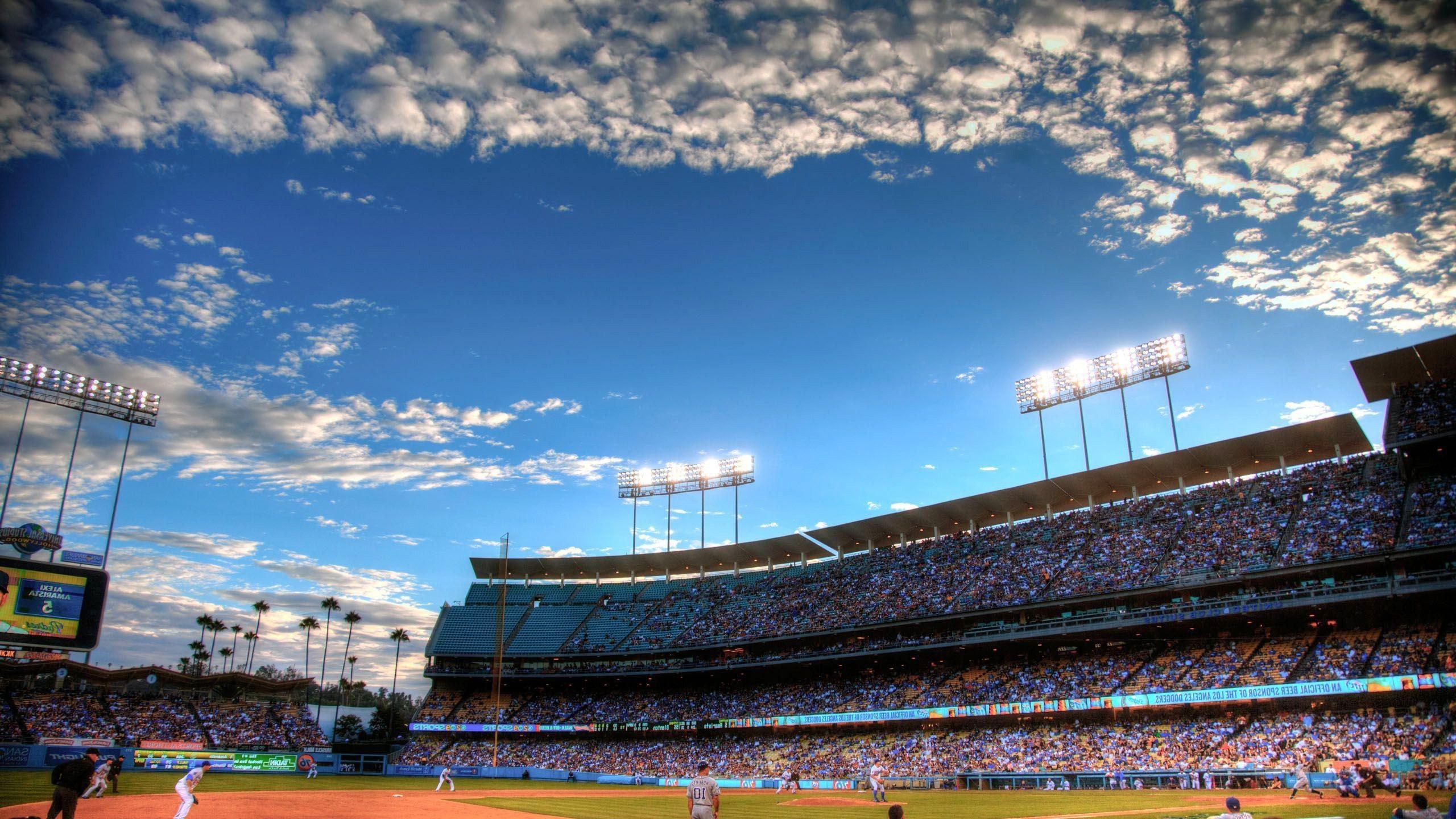 2560x1440 Dodgers Stadium Wallpaper
