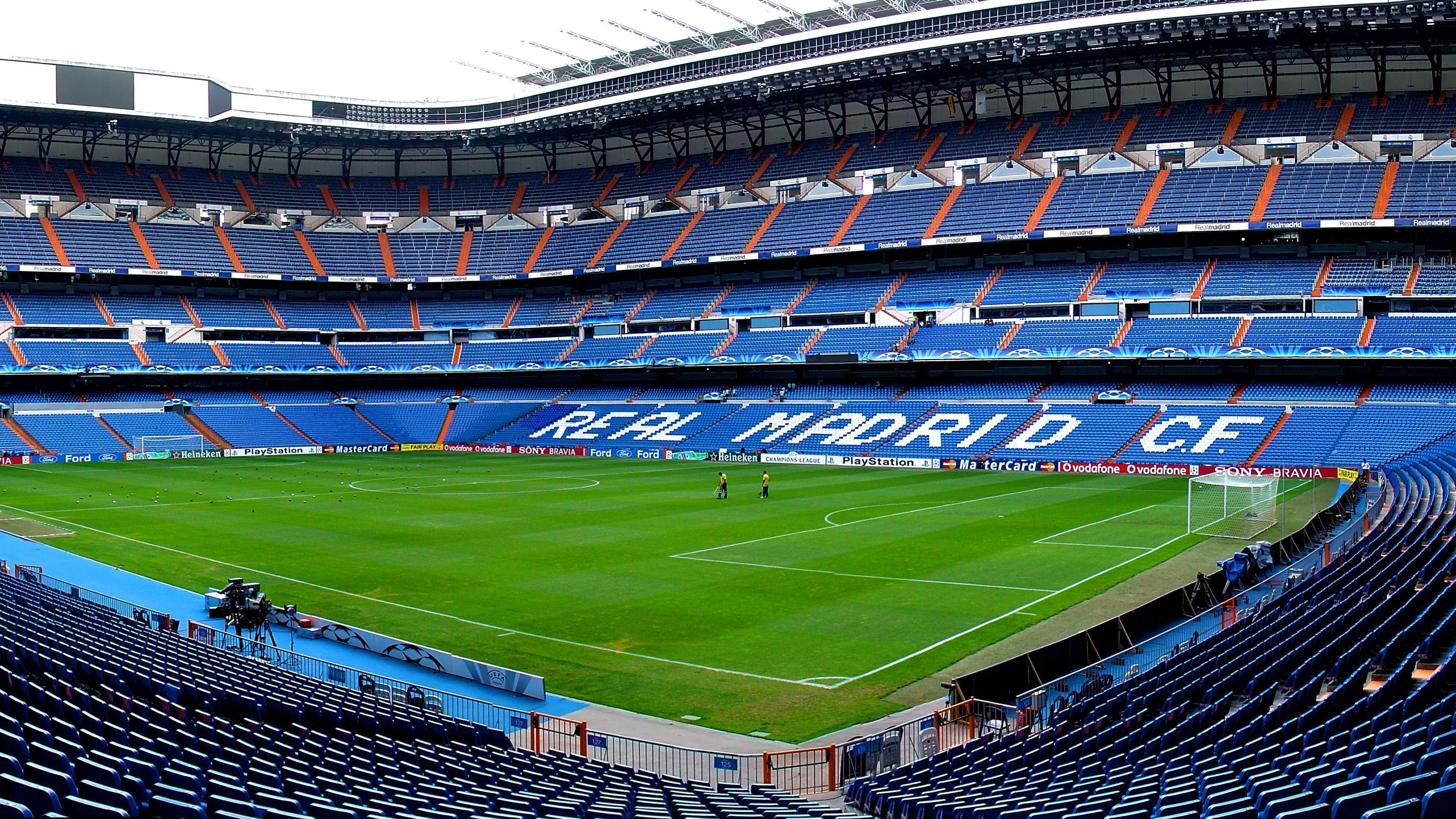3840x2160 Wall.Cookdiary.net of Santiago Bernabeu Stadium