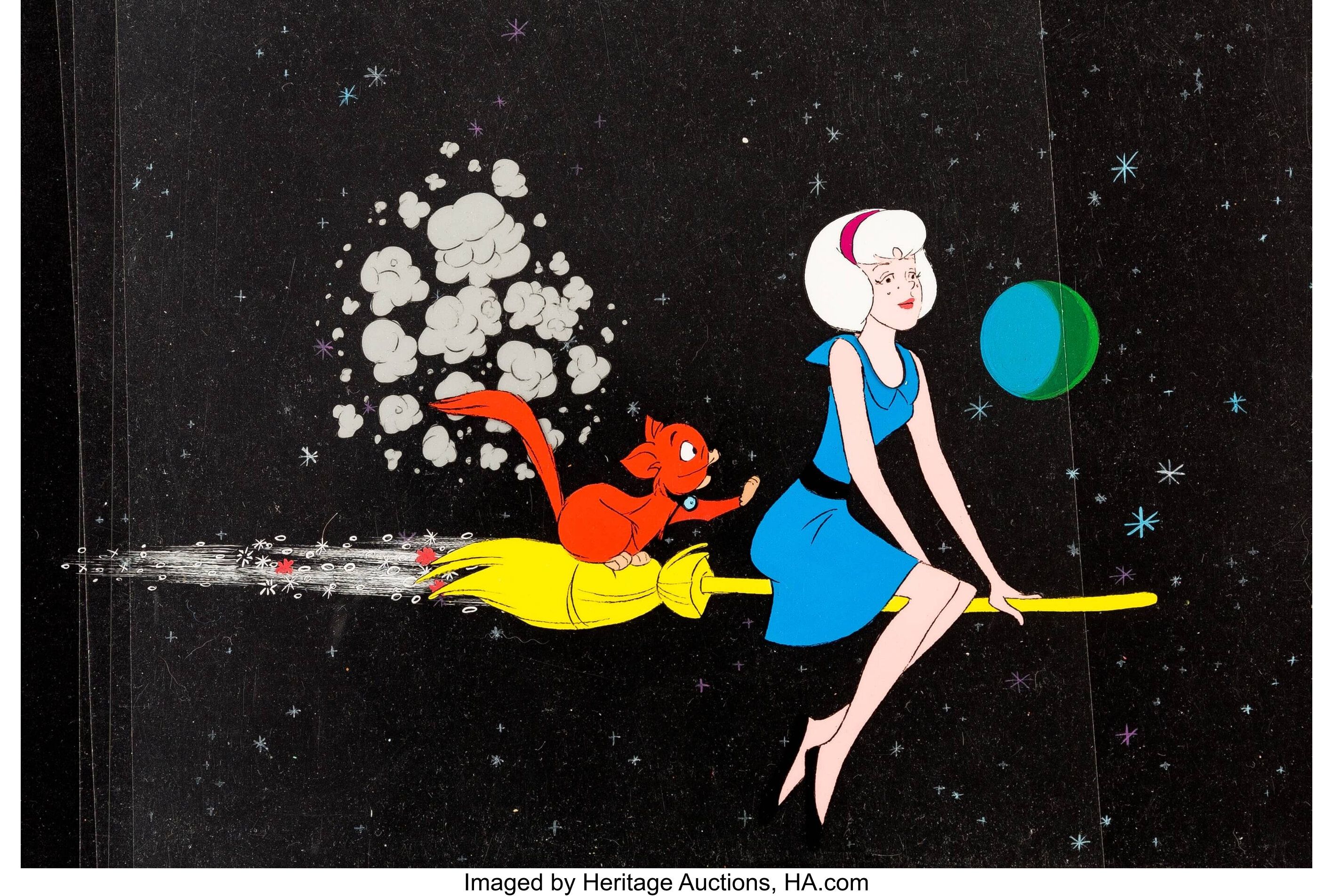 2832x1905 Teenage Witch Production Cel