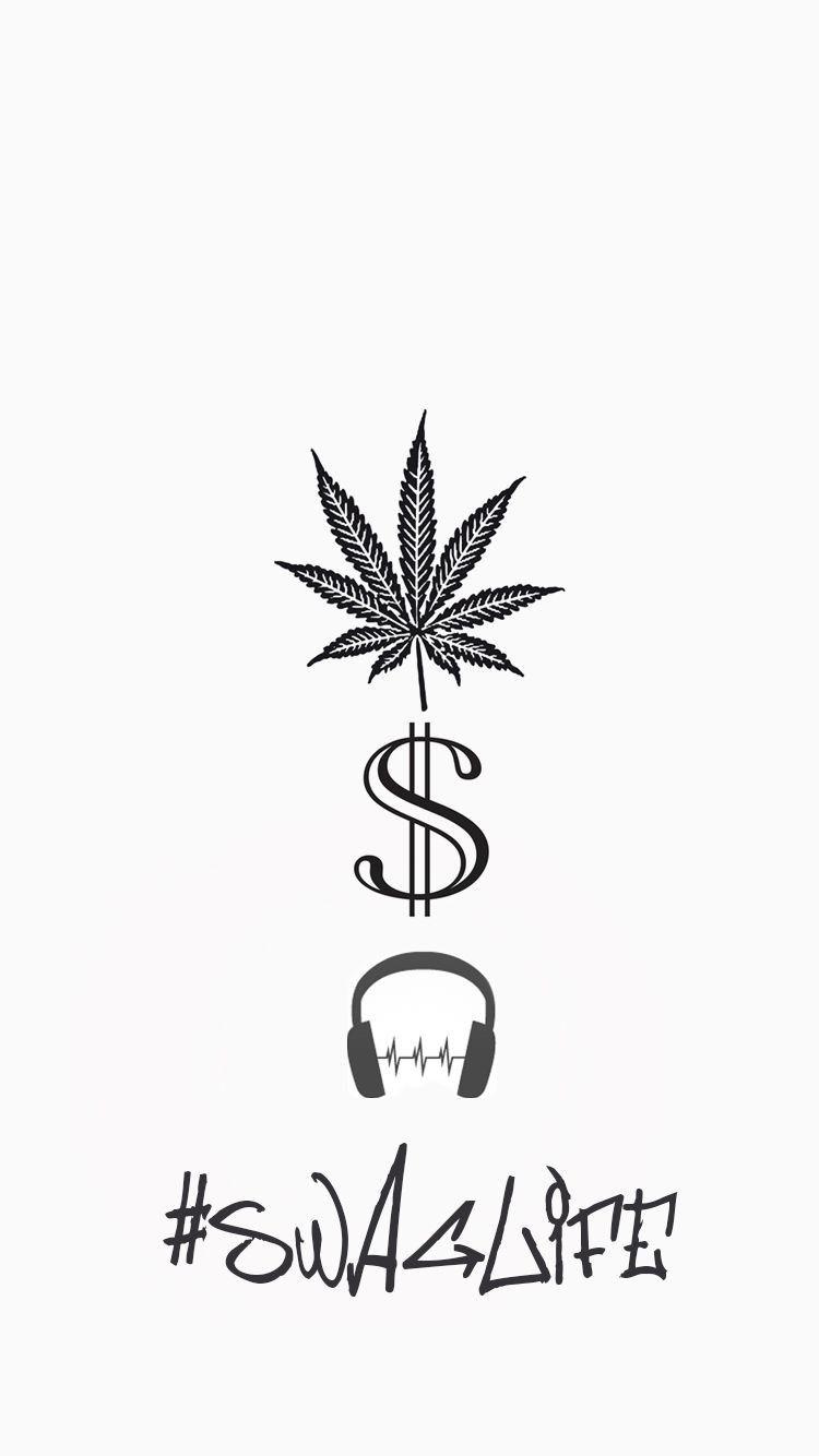 750x1334 Marijuana Weed 420 Ma túy Poster Hình Nền Sang Trọng iPhone