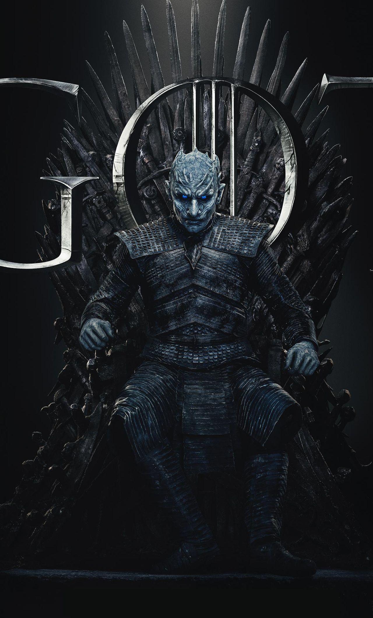 1280x2120 Night King Game of Thrones Season 8 Poster iPhone
