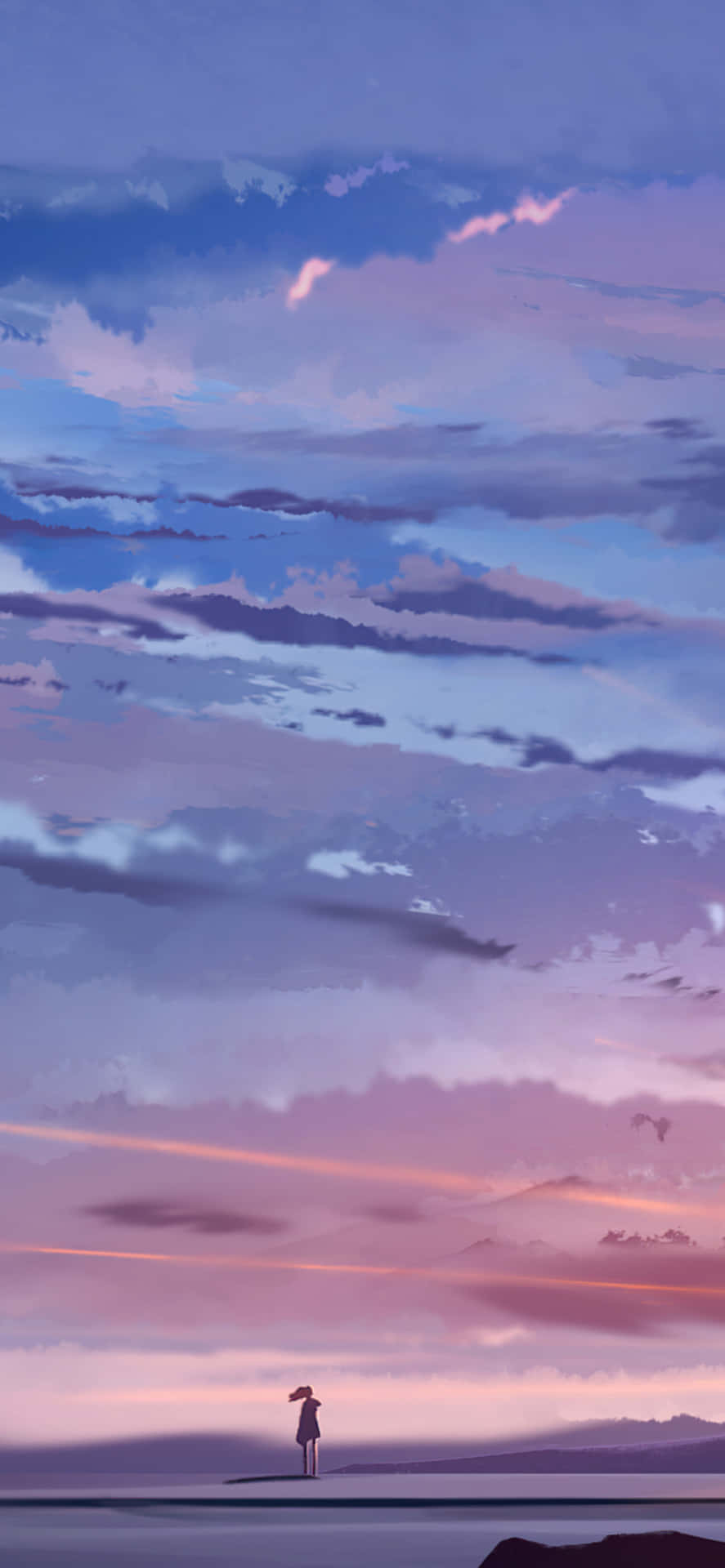 887x1920 cozy beachscape iPhone wallpaper
