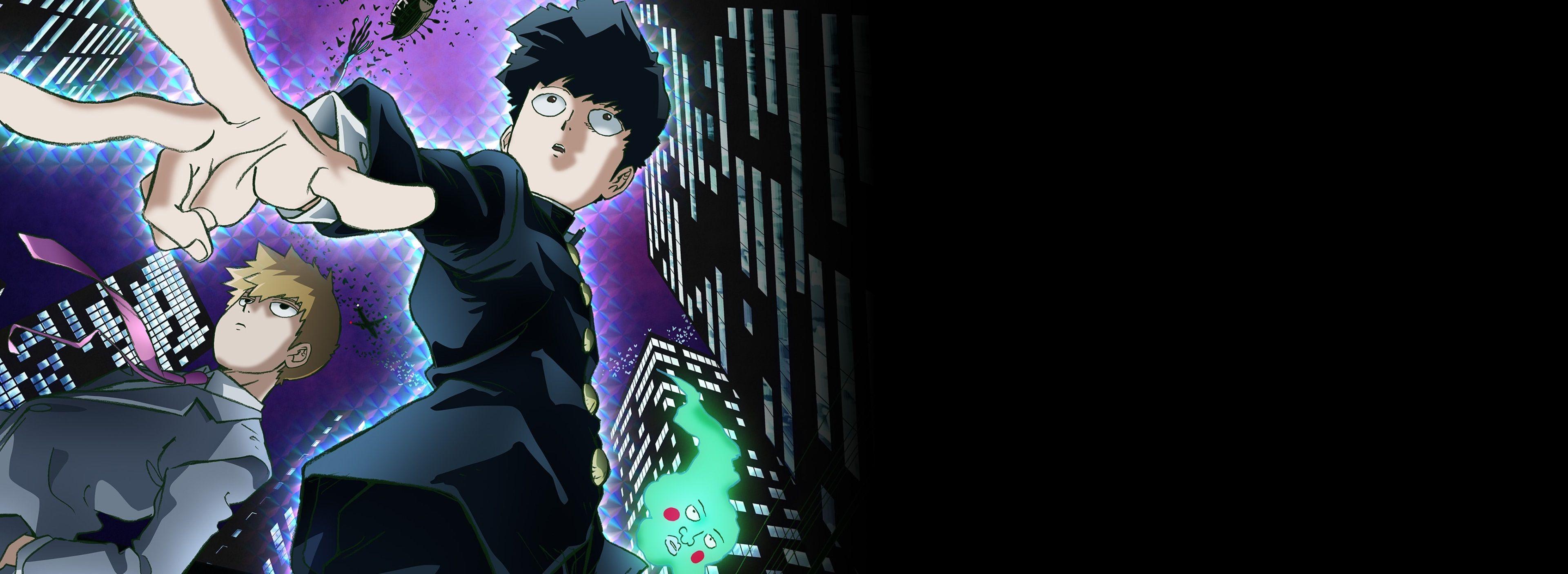 3840x1406 Download Wallpaper Mob Psycho 100 HD Untuk Desktop/PC