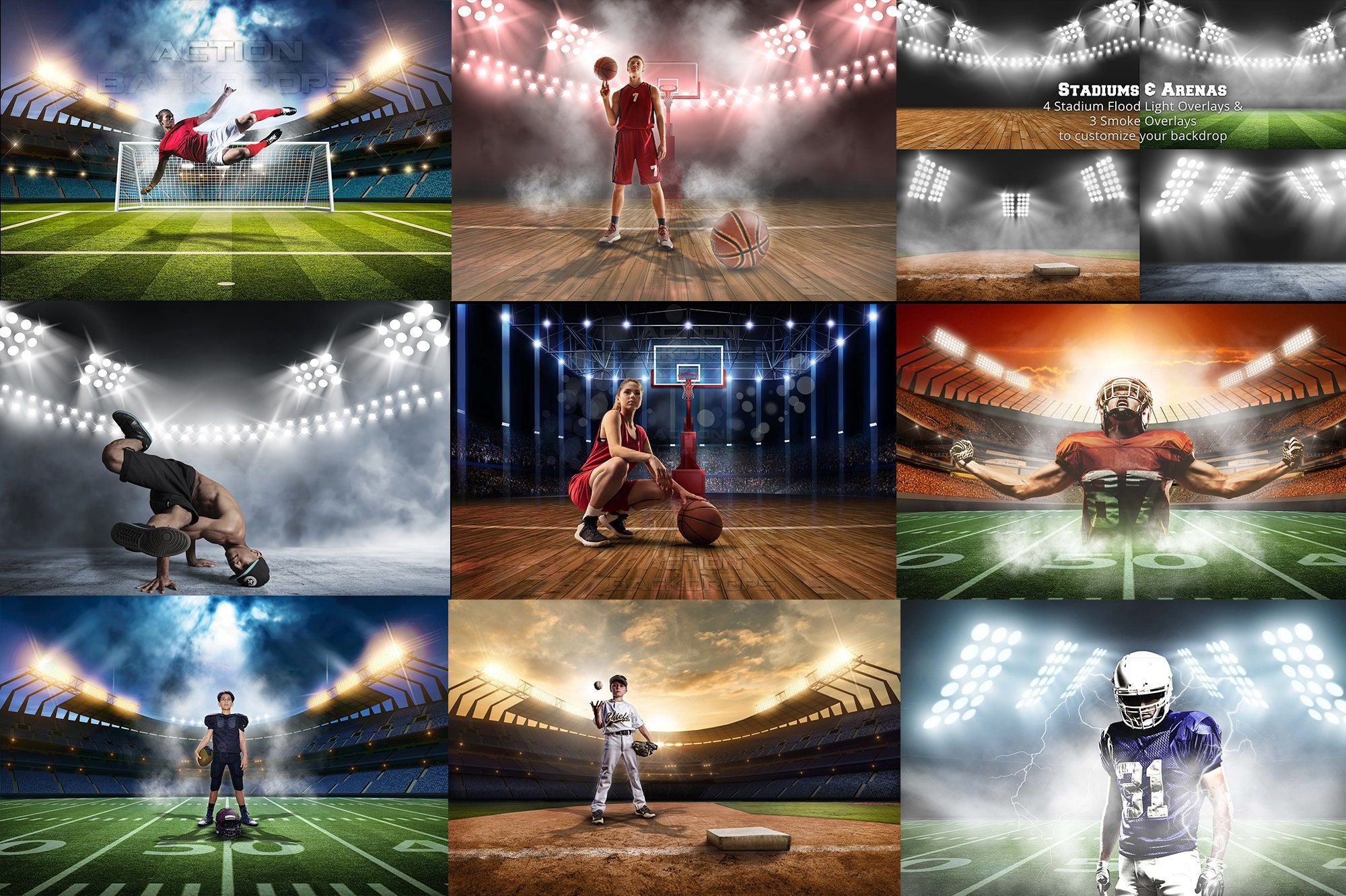 2000x1333 Digital Backdrop Photography Football