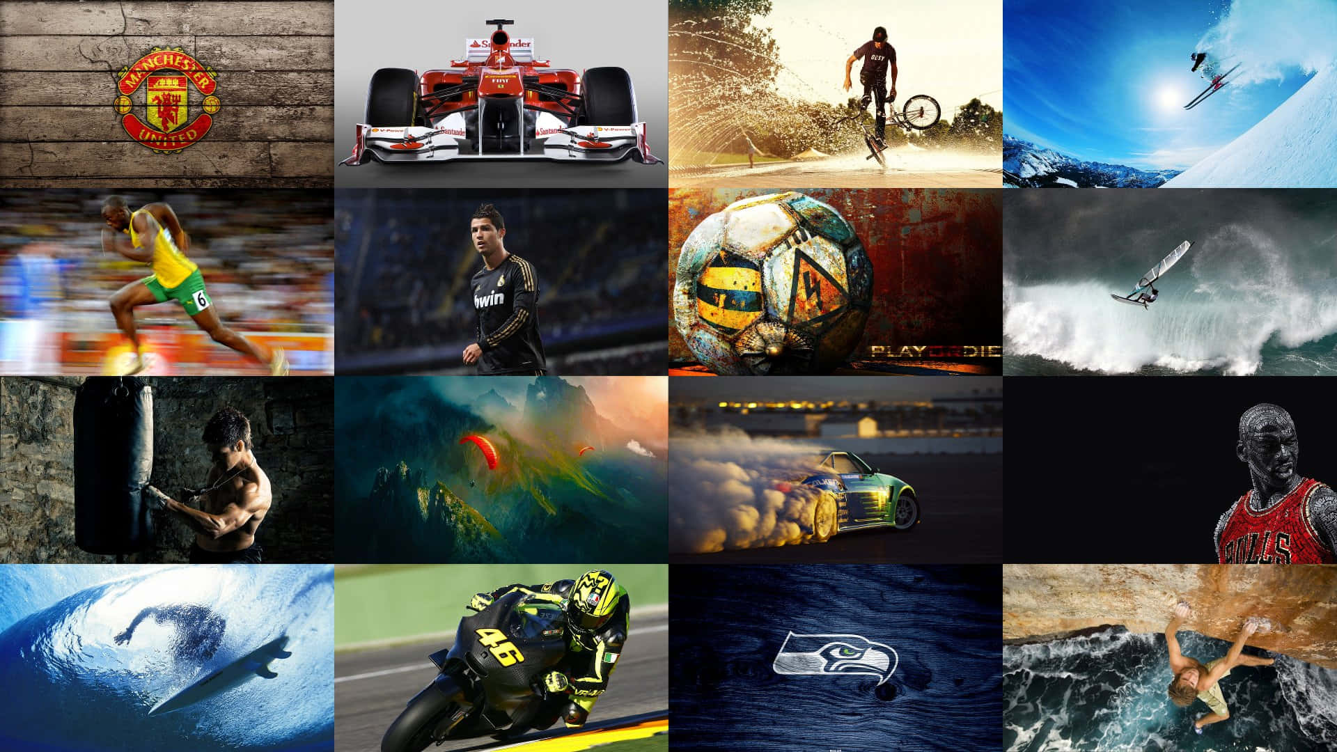 1920x1080 Download Collage Best Sports Wallpaper