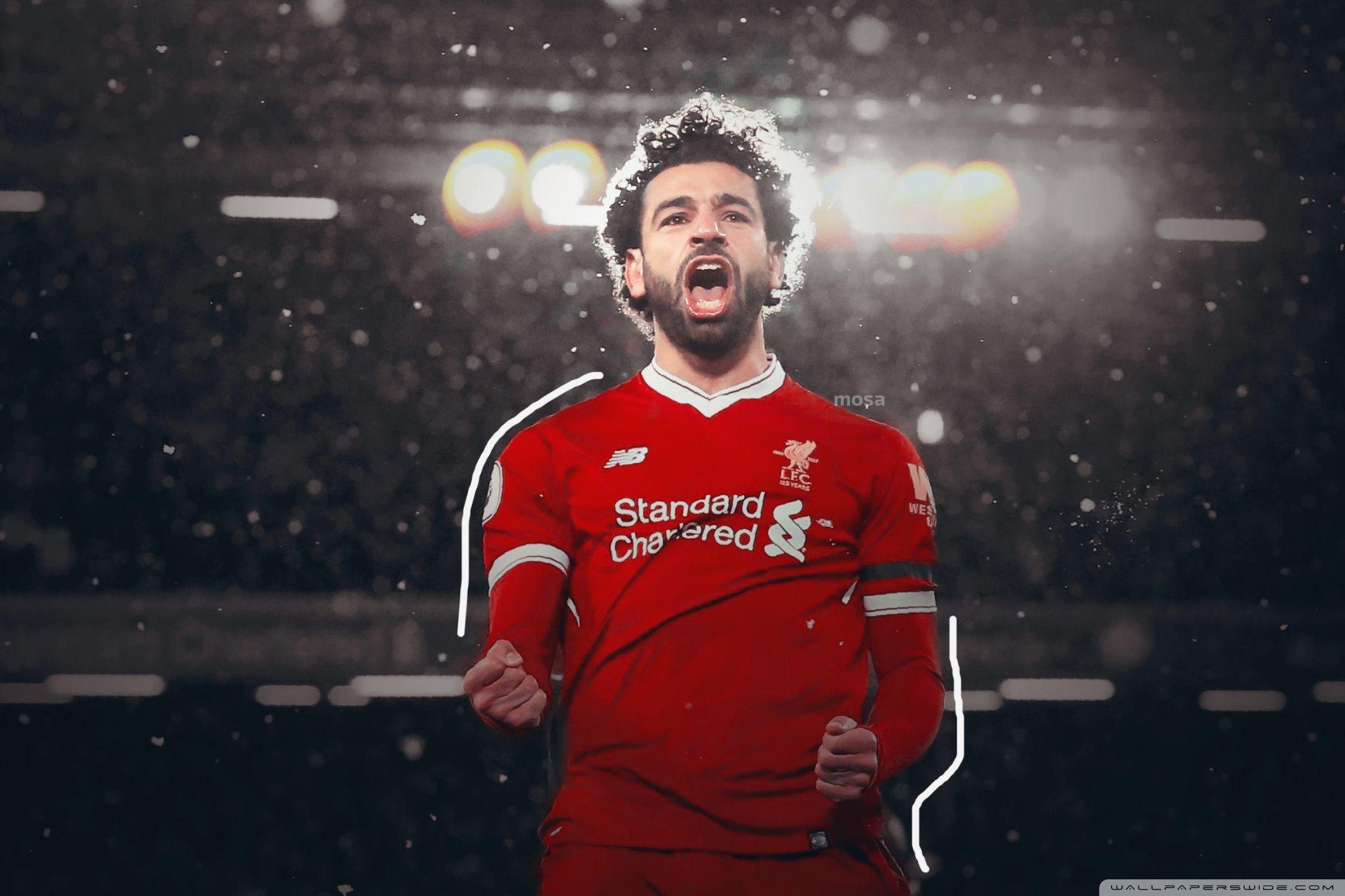 2160x1440 Mohamed Salah Liverpool ❤ 4K HD Desktop Wallpaper for