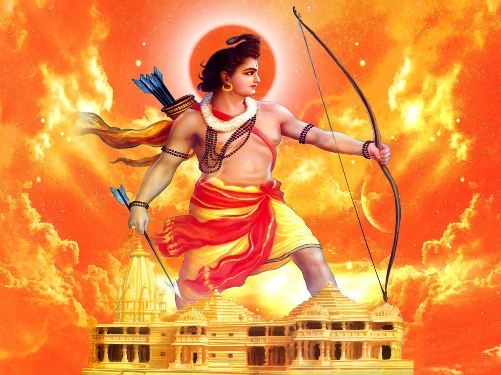 1024x768 Lord Rama Wallpaper for Desktop
