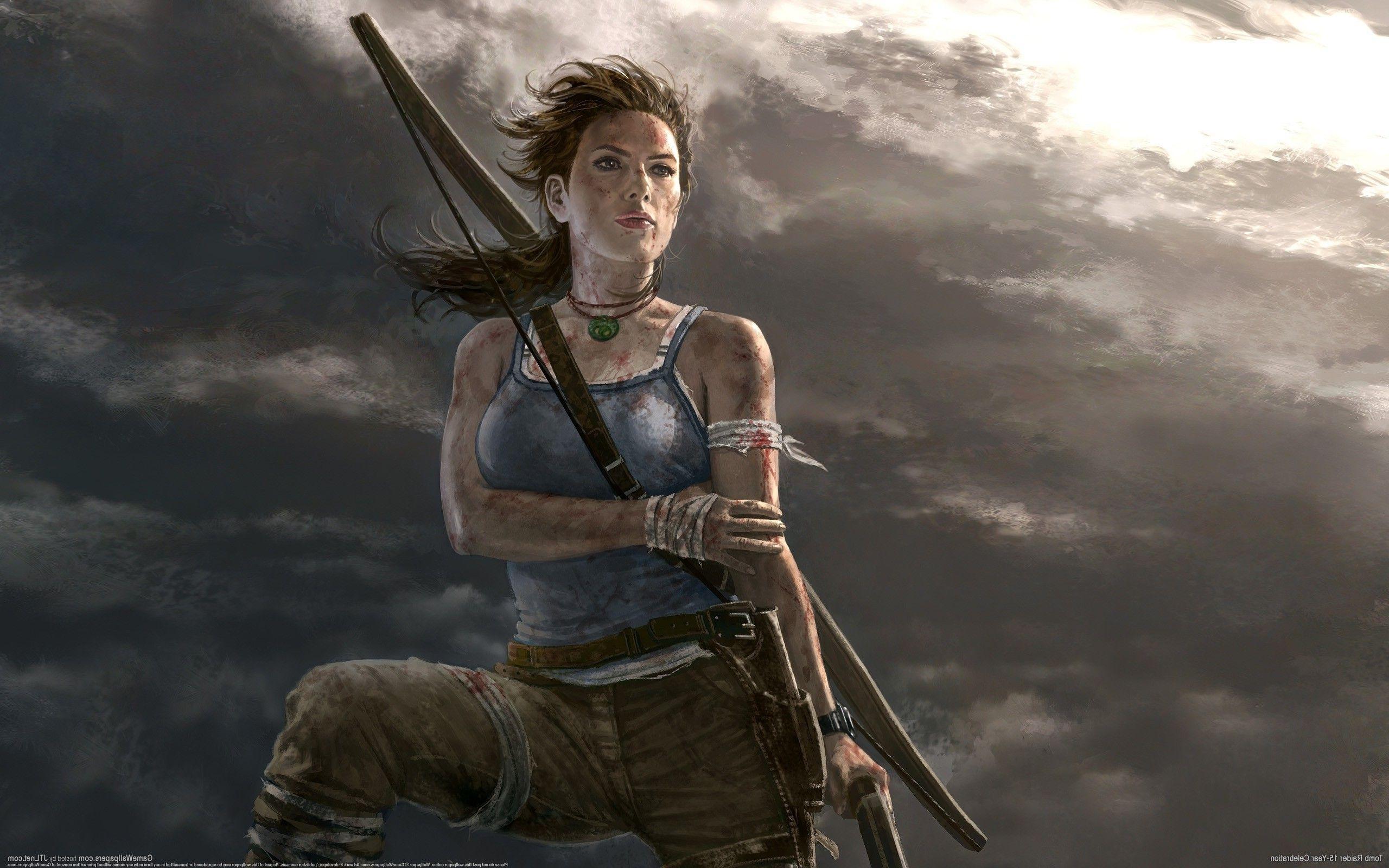 Lara croft horse