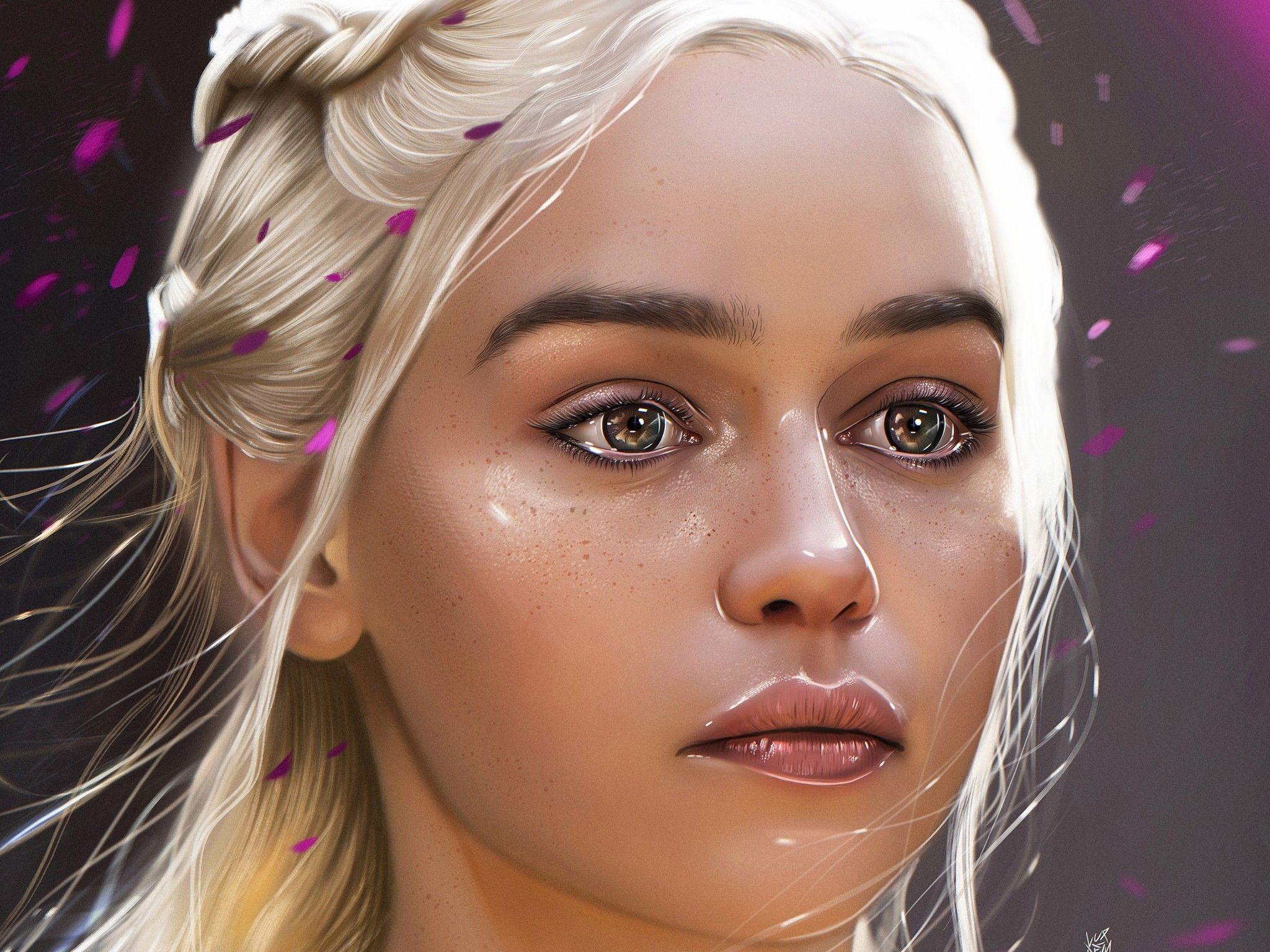 2048x1536 Download 2048x1536 Daenerys Targaryen, Artwork, Painting