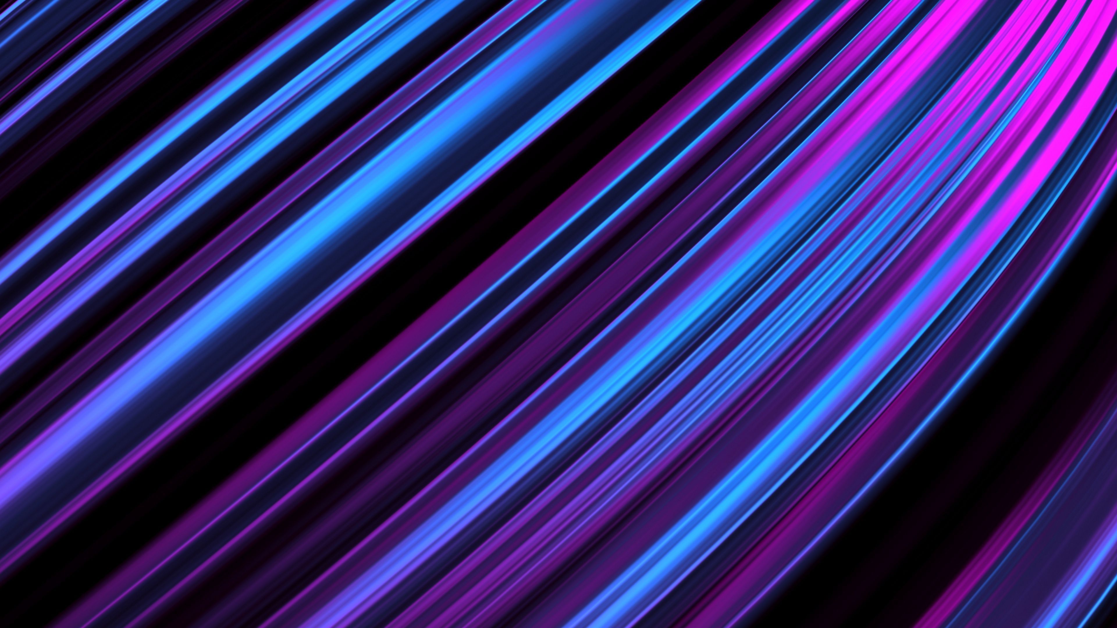 3840x2160 purple 4k Stripes, obliquely, Lines
