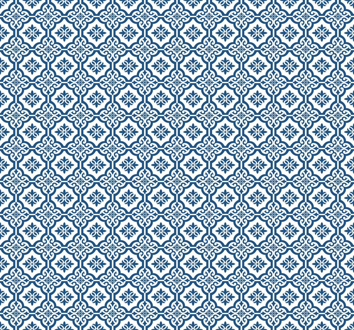 1200x1120 Seabrook Beach House Coastal Tile Wallpaper