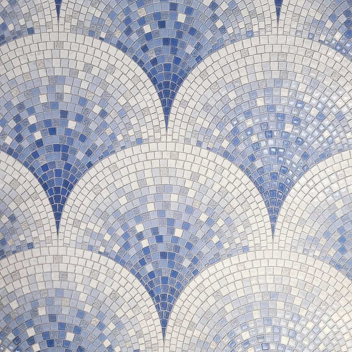 1200x1200 Fish Scale mosaic tiles wallcoverings