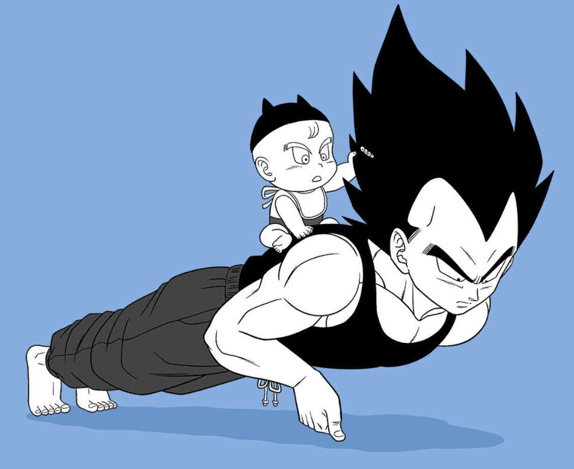 1128x923 Vegeta fans Club on X: Taking care
