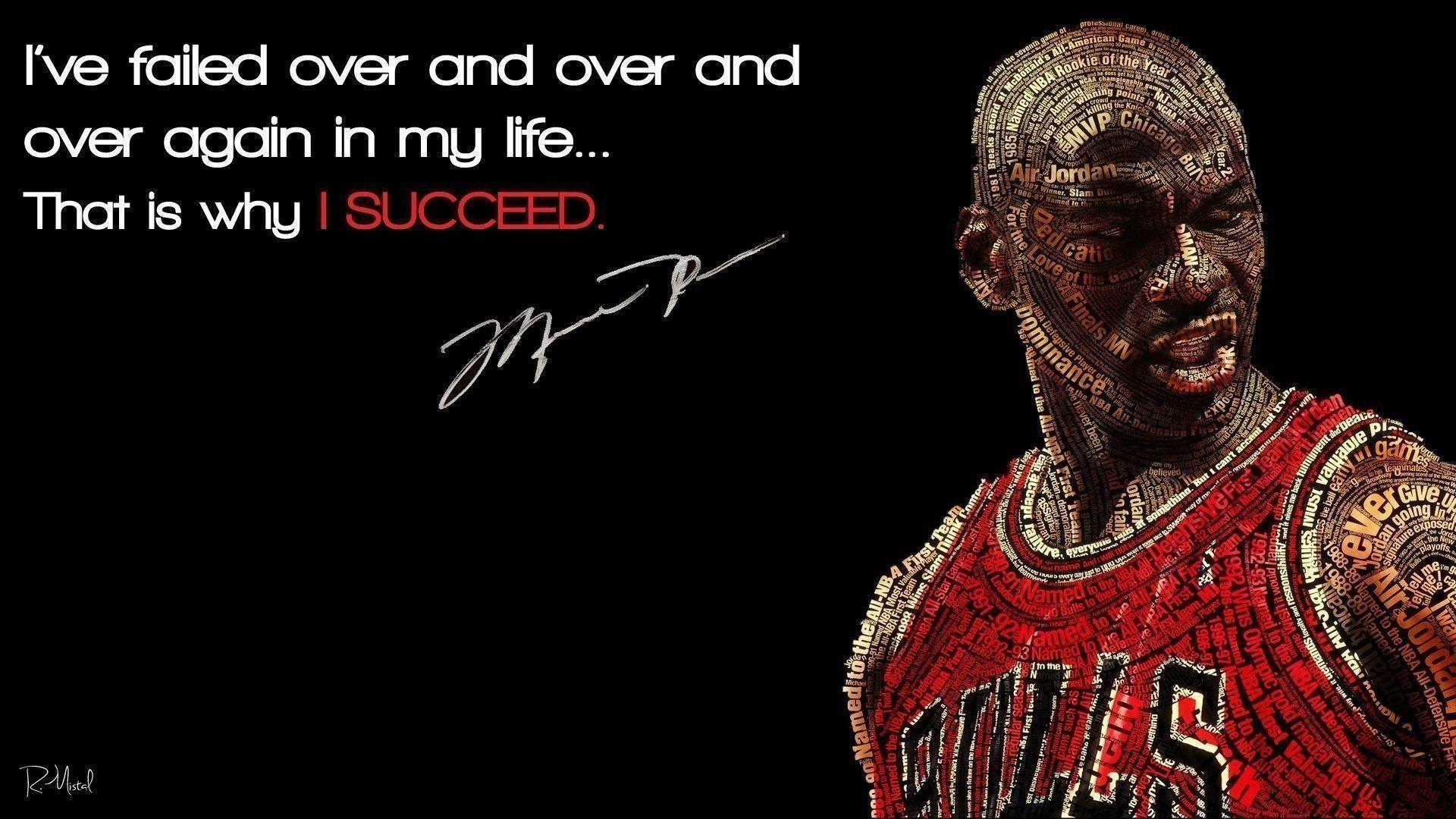 1920x1080 Most Popular Michael Jordan Quotes Wallpaper FULL HD