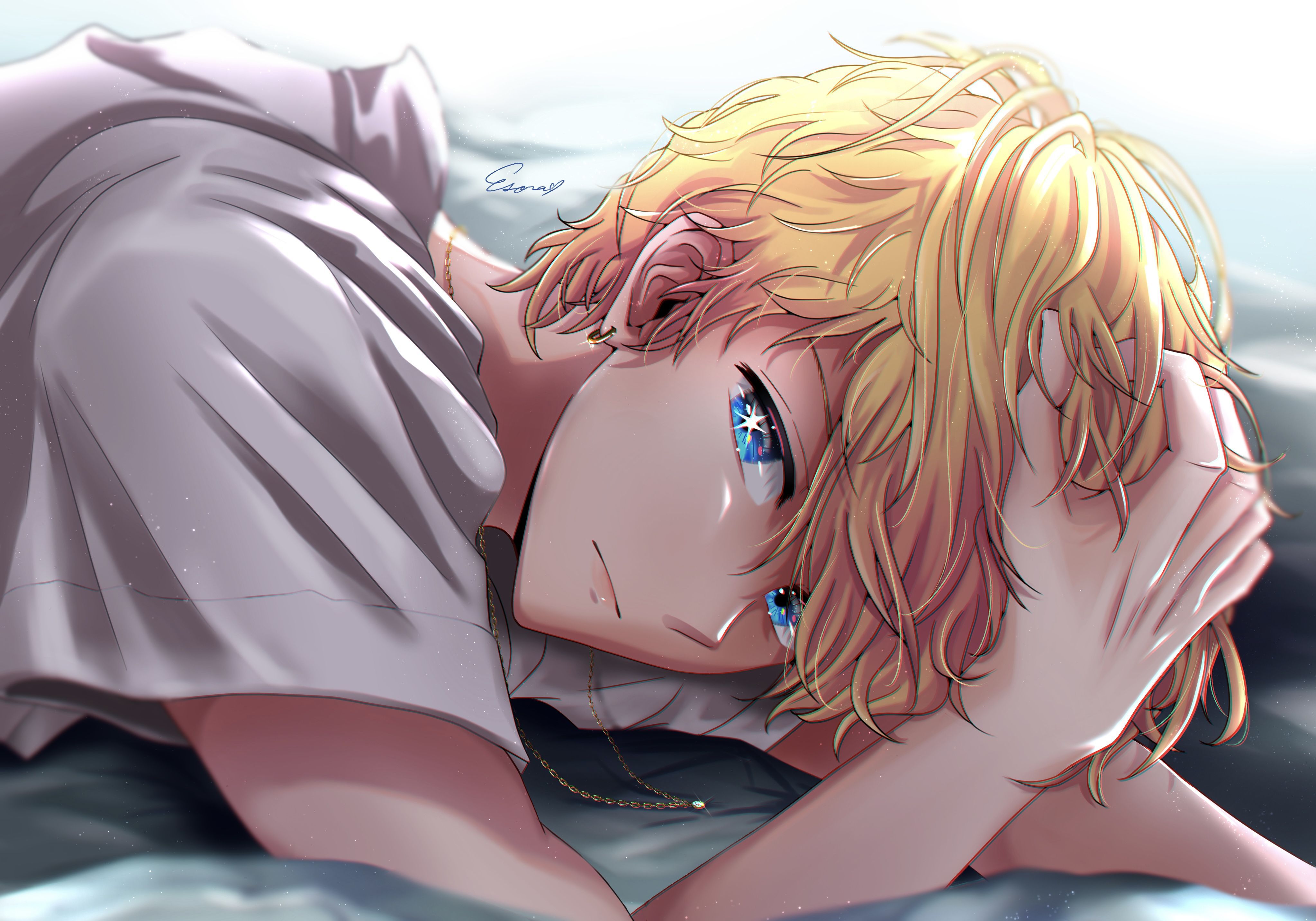 4093x2864 Aquamarine Hoshino Wallpaper and Background: Free HD Download