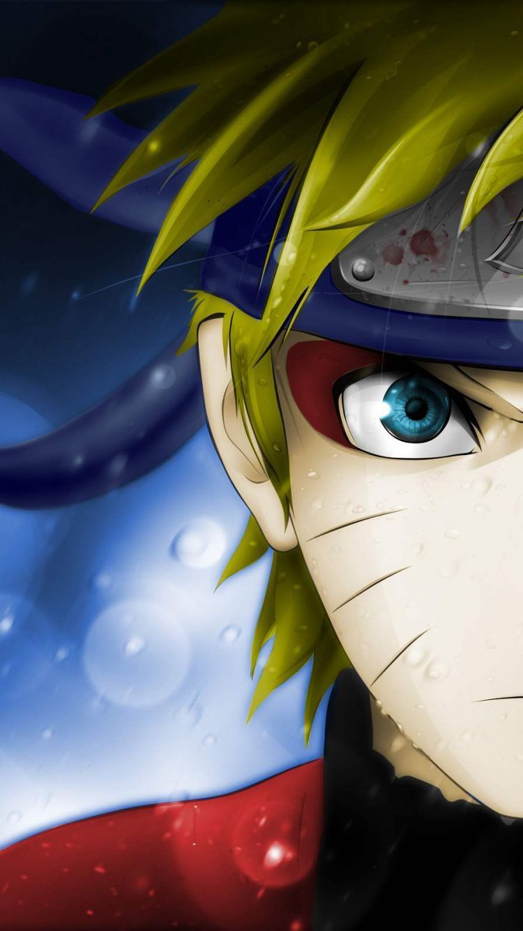 750x1334 3D Naruto Wallpaper