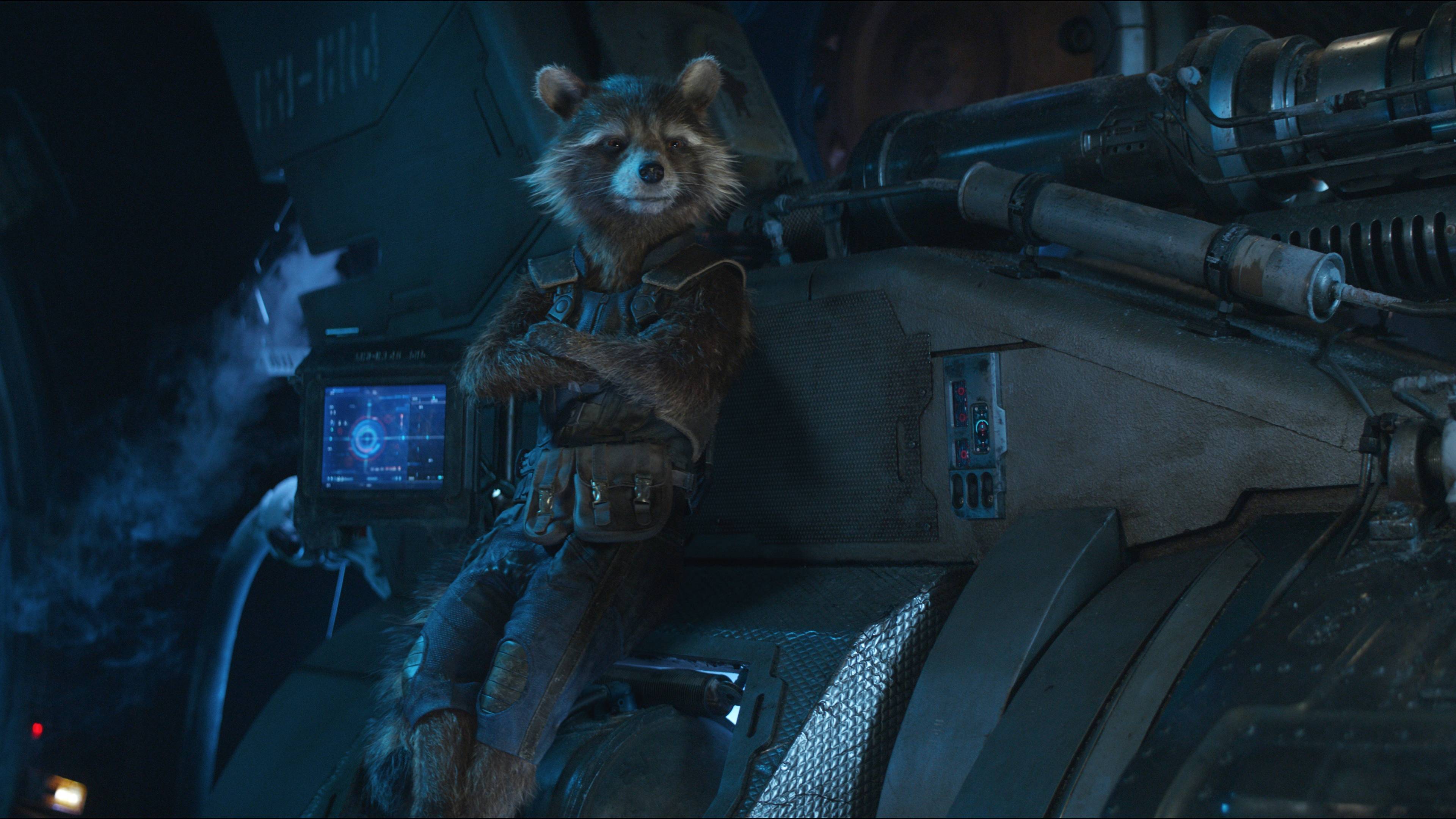 3840x2160 Rocket Raccoon Avengers: Infinity War 4K