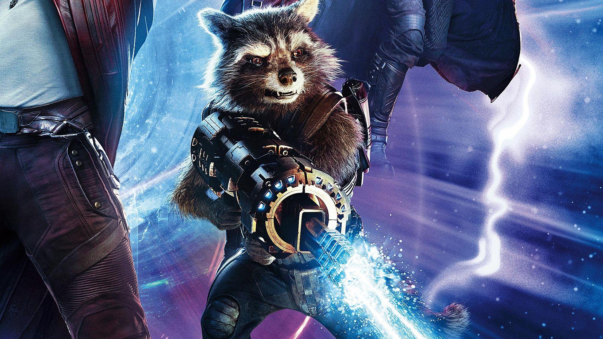 1920x1080 Rocket Raccoon GotG Vol 2 2017 Wallpaper