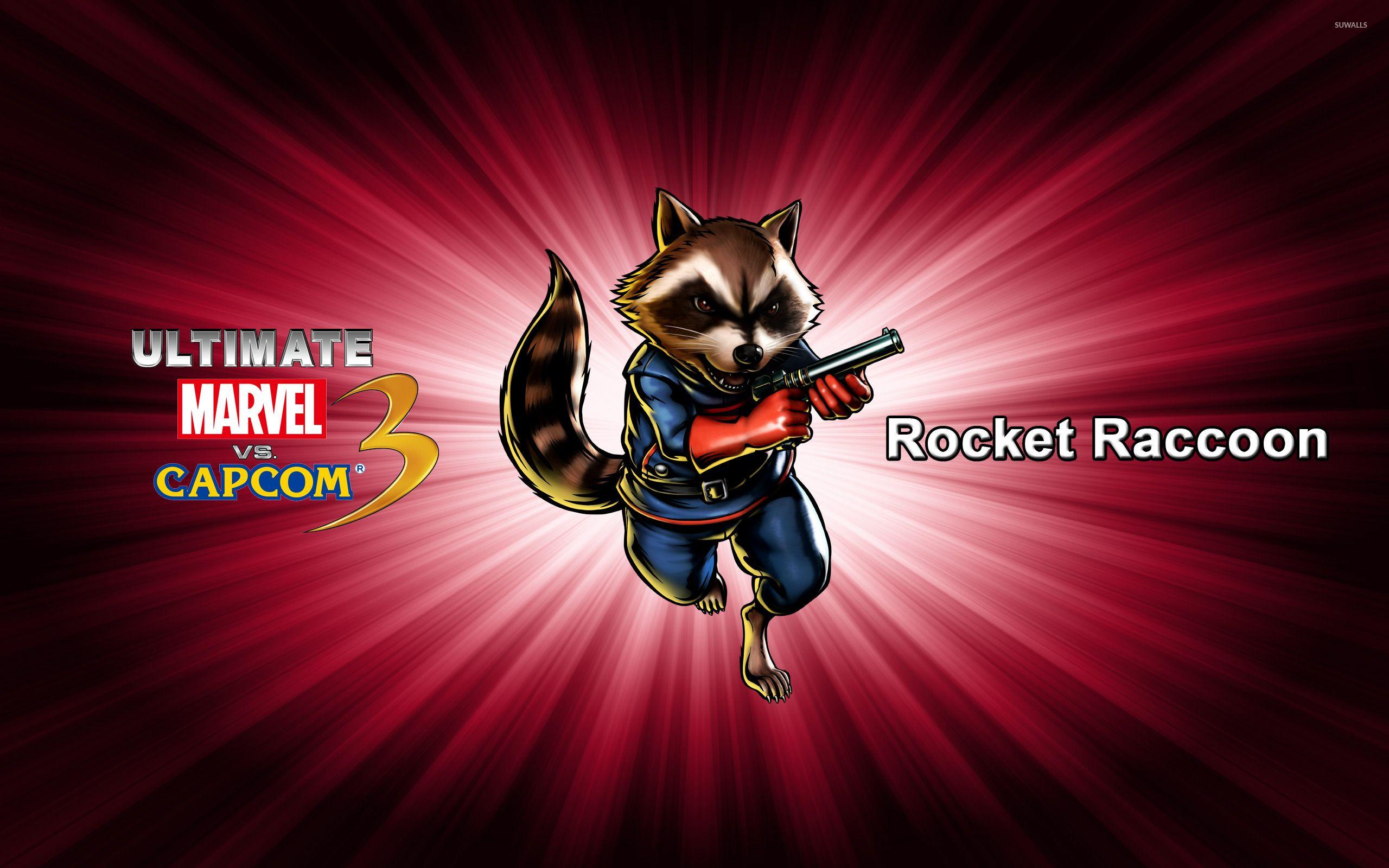 2560x1600 Rocket Raccoon Marvel vs. Capcom 3 wallpaper