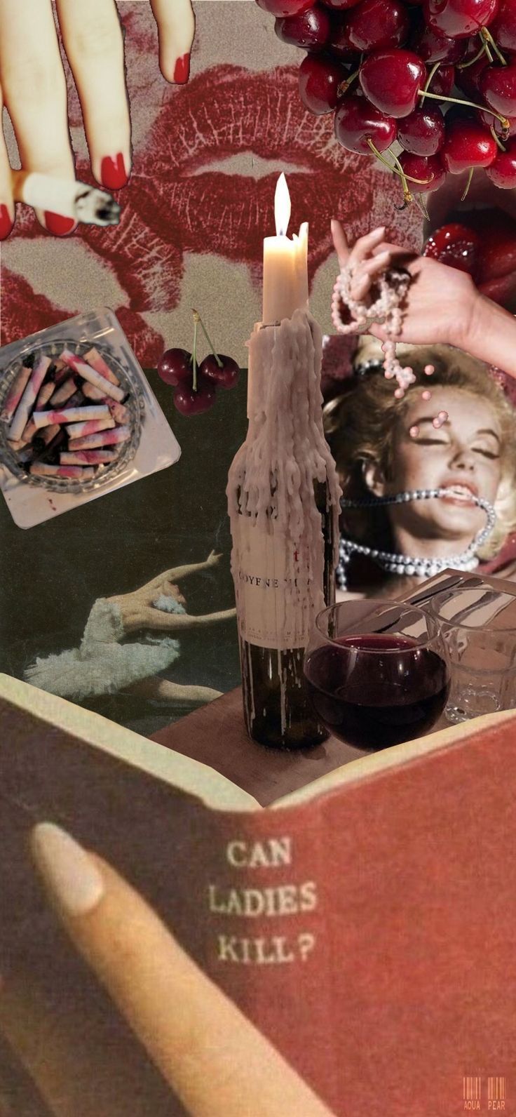 736x1592 Femme Fatale Aesthetic Wallpaper