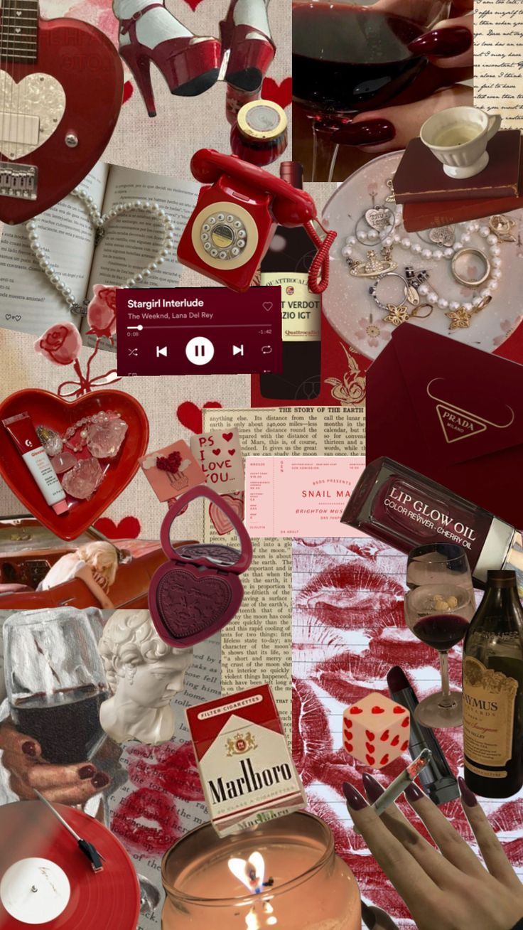 736x1308 red #coquette #aestheitc