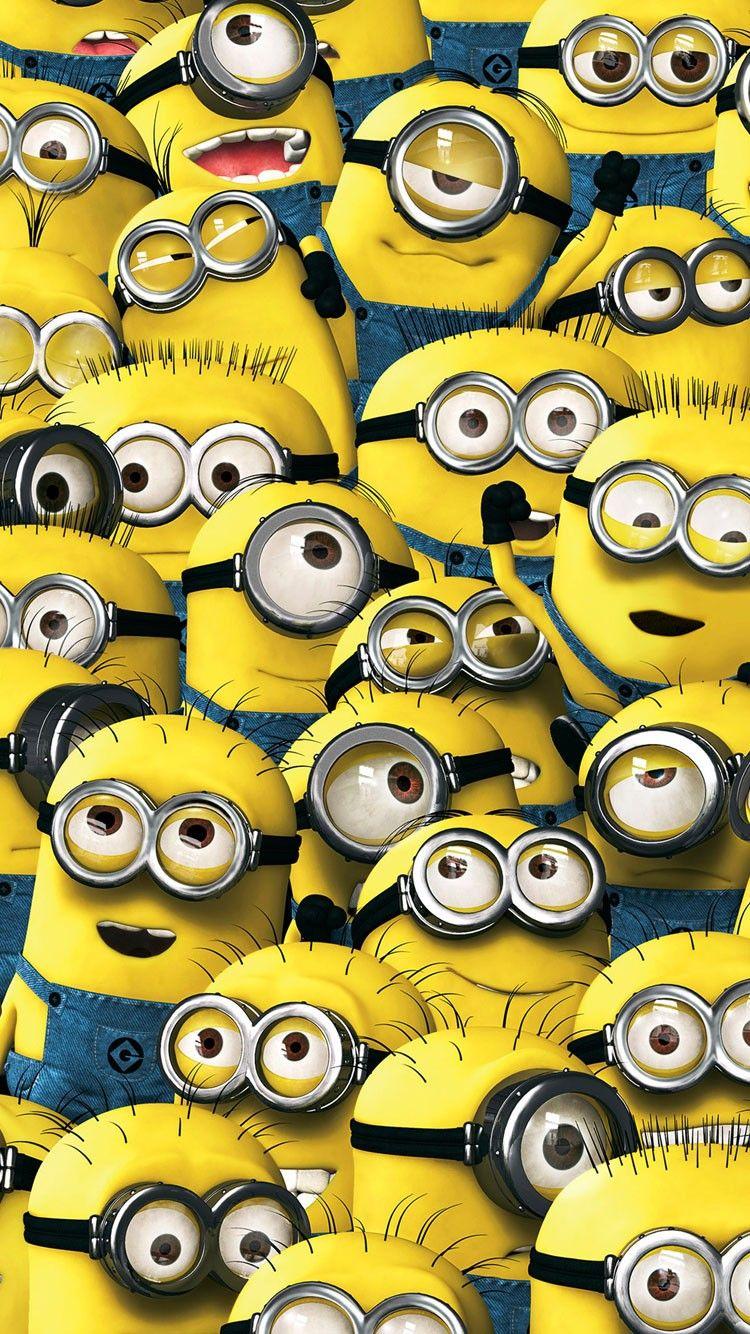 750x1334 Minions, IPhone, Wallpaper, HD, Animation, Yellow, Movie