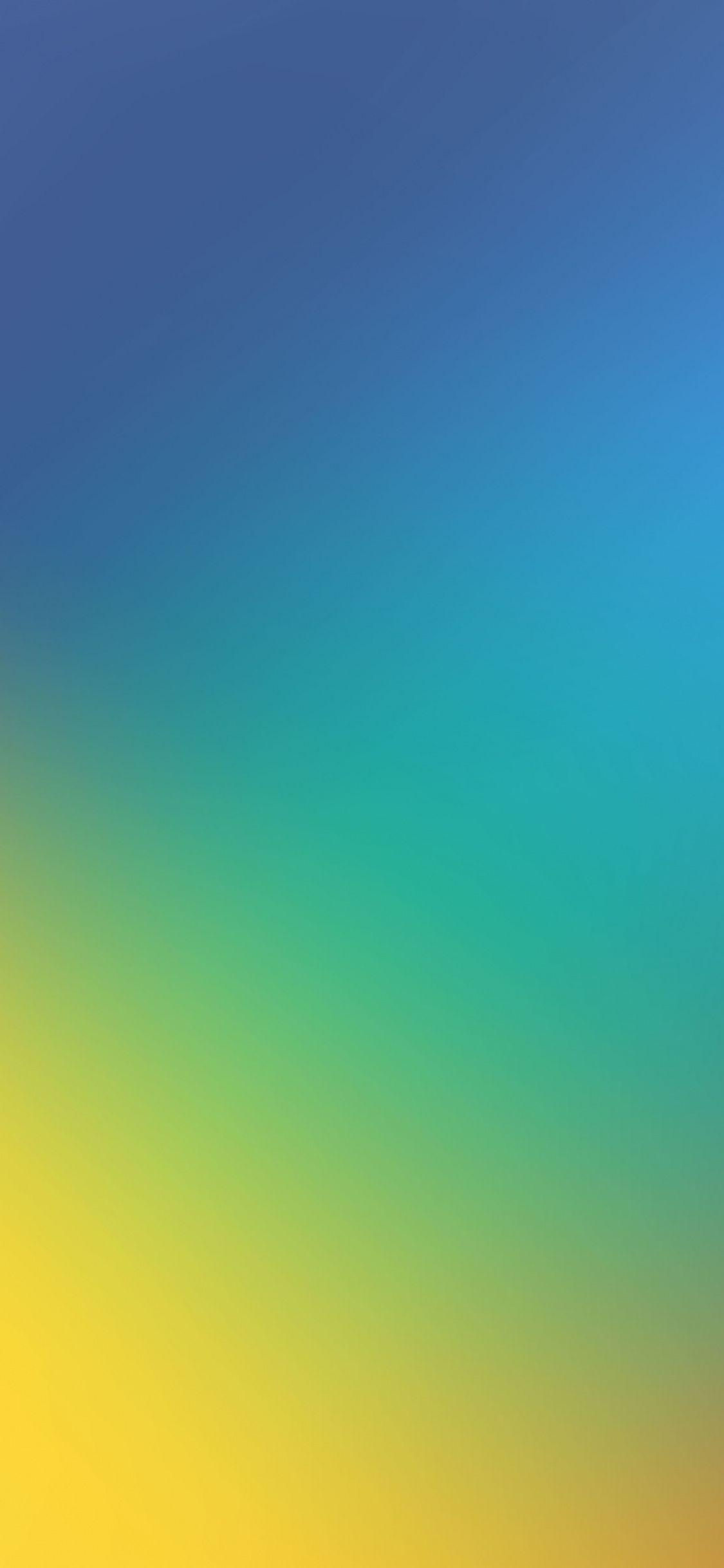 1125x2436 Download 1125x2436 wallpaper blue yellow gradient, abstract