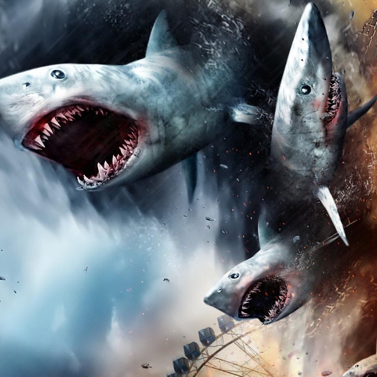 Sharknado Wallpapers - Top Free Sharknado Backgrounds - WallpaperAccess