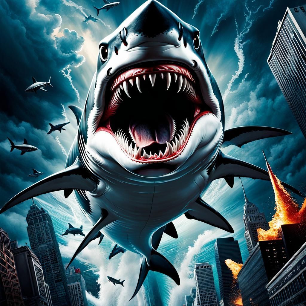 Sharknado Wallpapers - Top Free Sharknado Backgrounds - WallpaperAccess