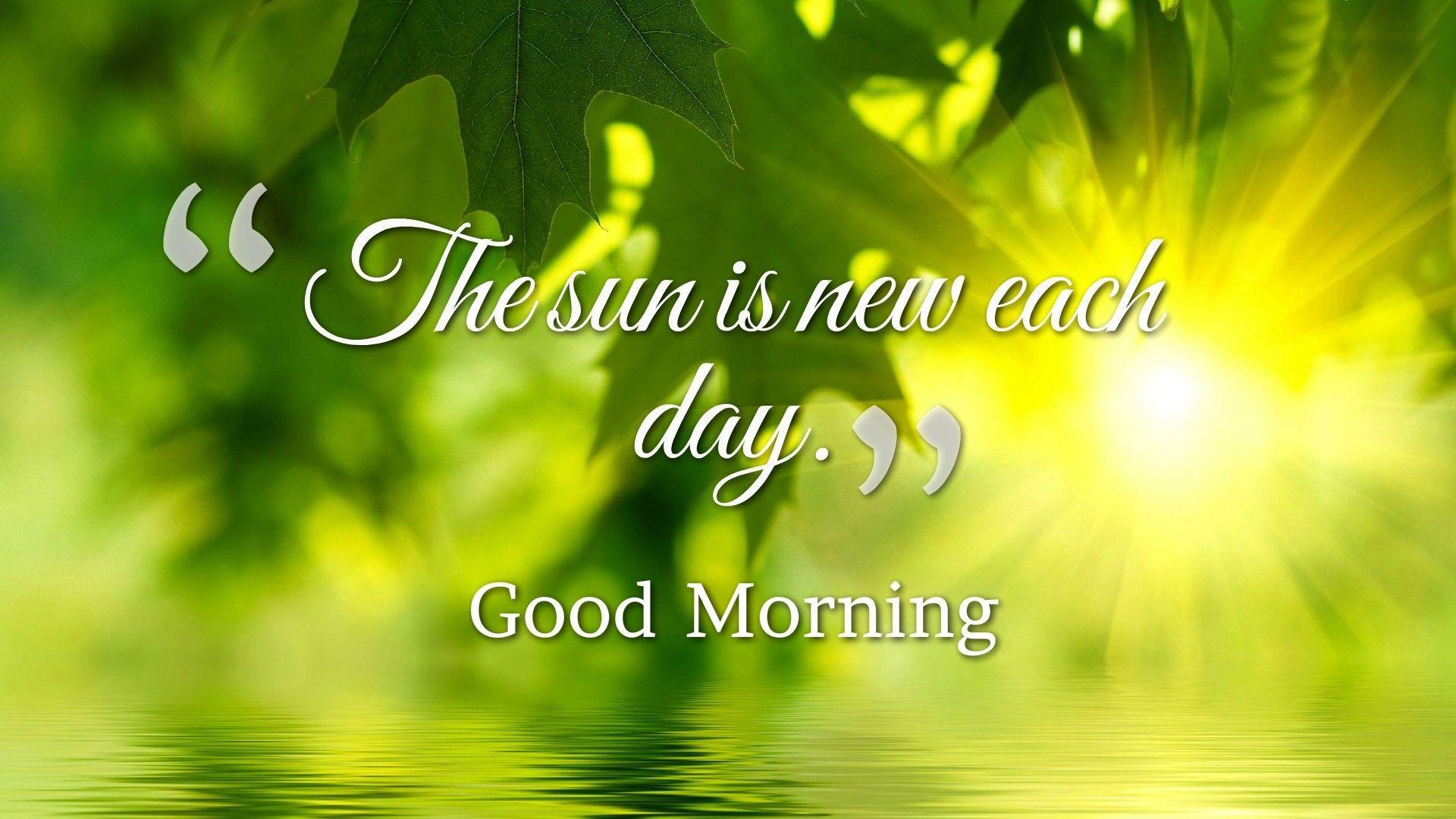 1920x1080 Beautiful Sunshine Day Good Morning Quotes Wallpaper 00220