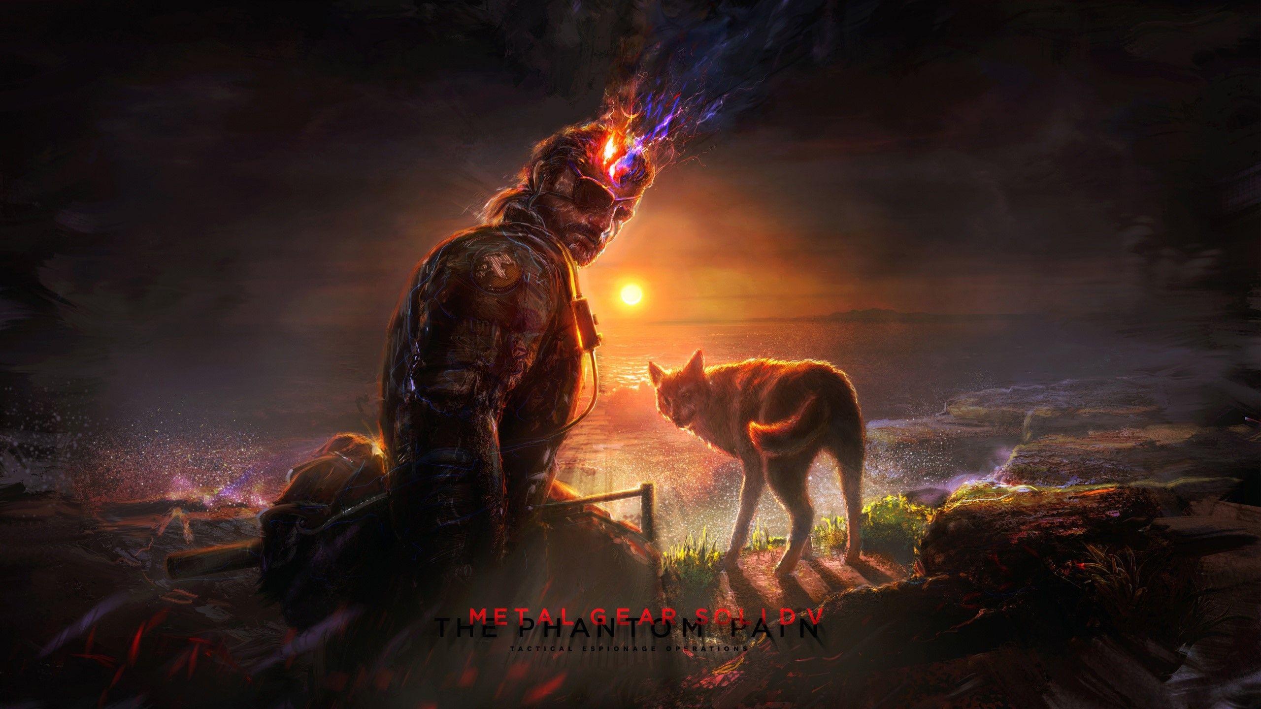 2560x1440 Metal Gear Solid V The Phantom Pain Wallpaper 2560x1440