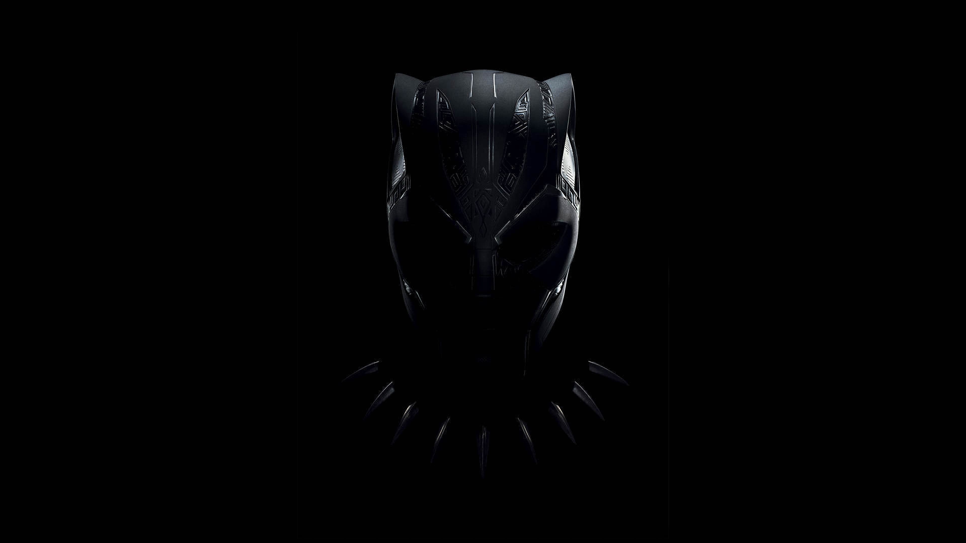 3840x2160 Dark Black Panther Wallpaper 4K