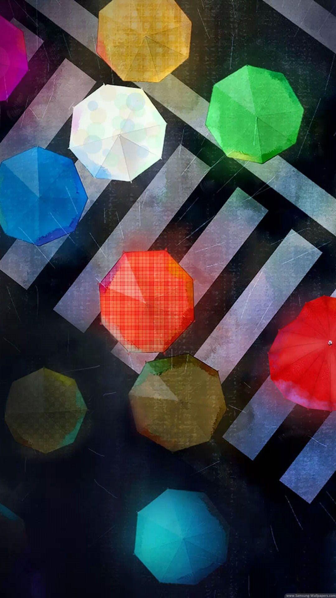 1080x1920 Colored umbrella Deskx1920 Galaxy S4 Wallpaper HD_Samsung