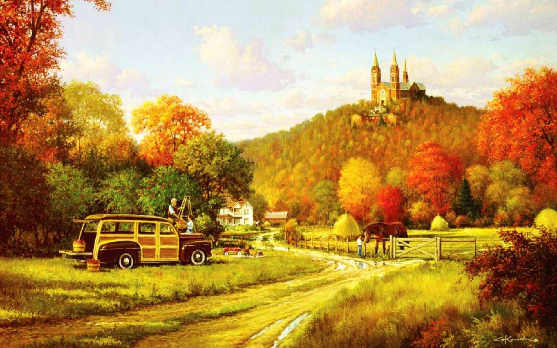 Vintage Autumn Wallpapers - Top Free Vintage Autumn Backgrounds