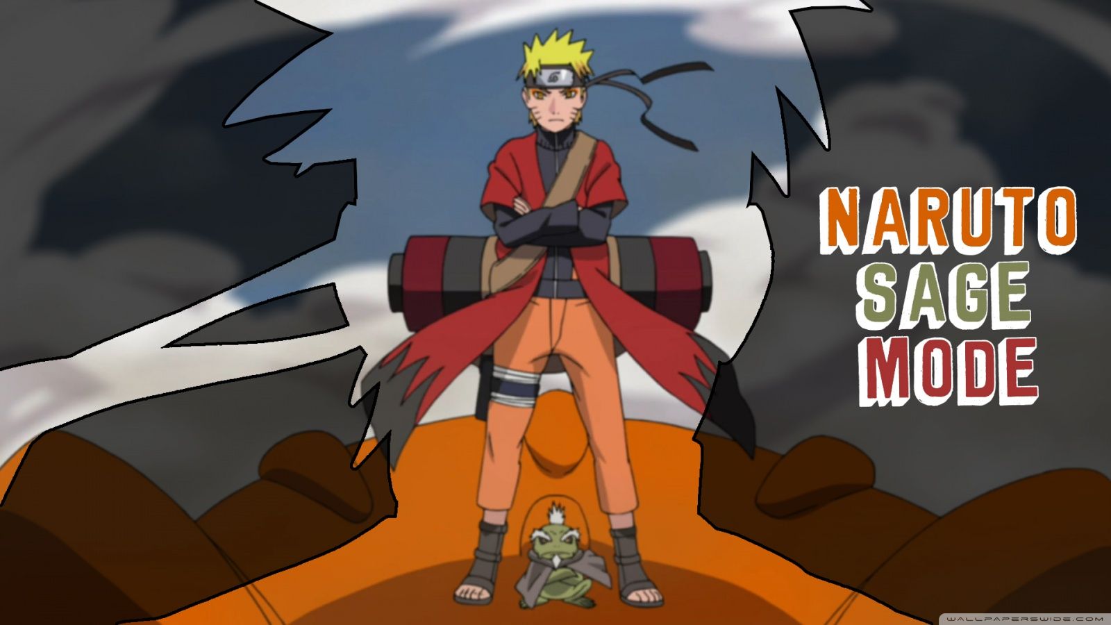 1600x900 Naruto Sage Mode 4K UHD Wallpaper for UltraHD Desktop and TV