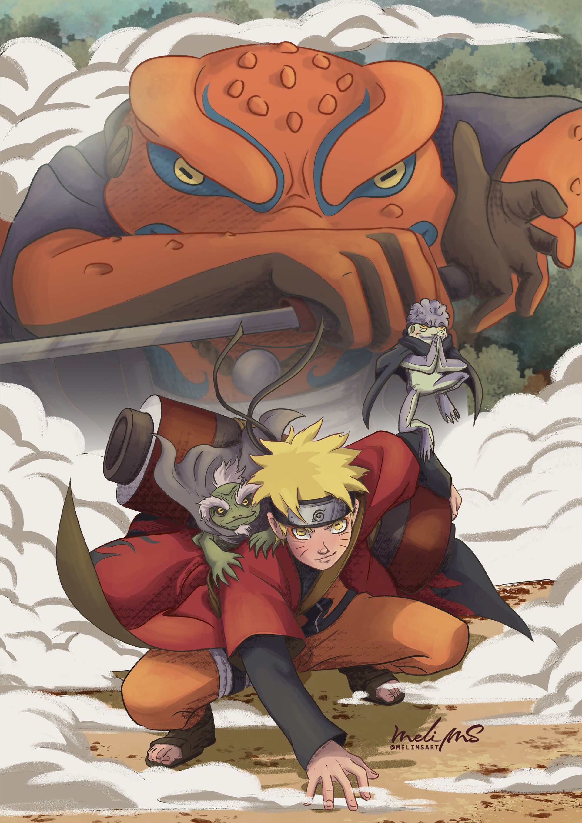 1920x2716 NARUTO SAGE MODE