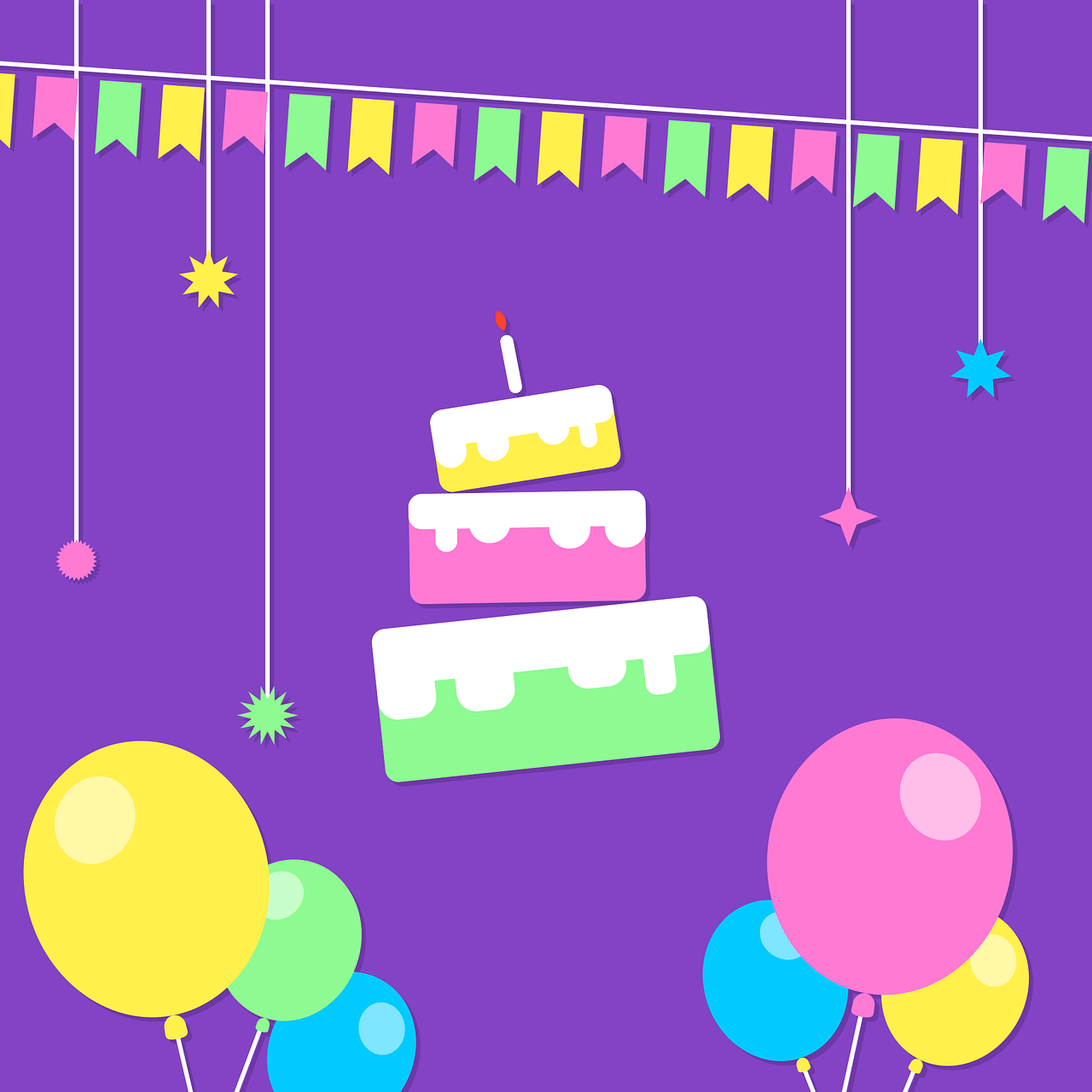 1280x1280 Download Party, Wallpaper, Background