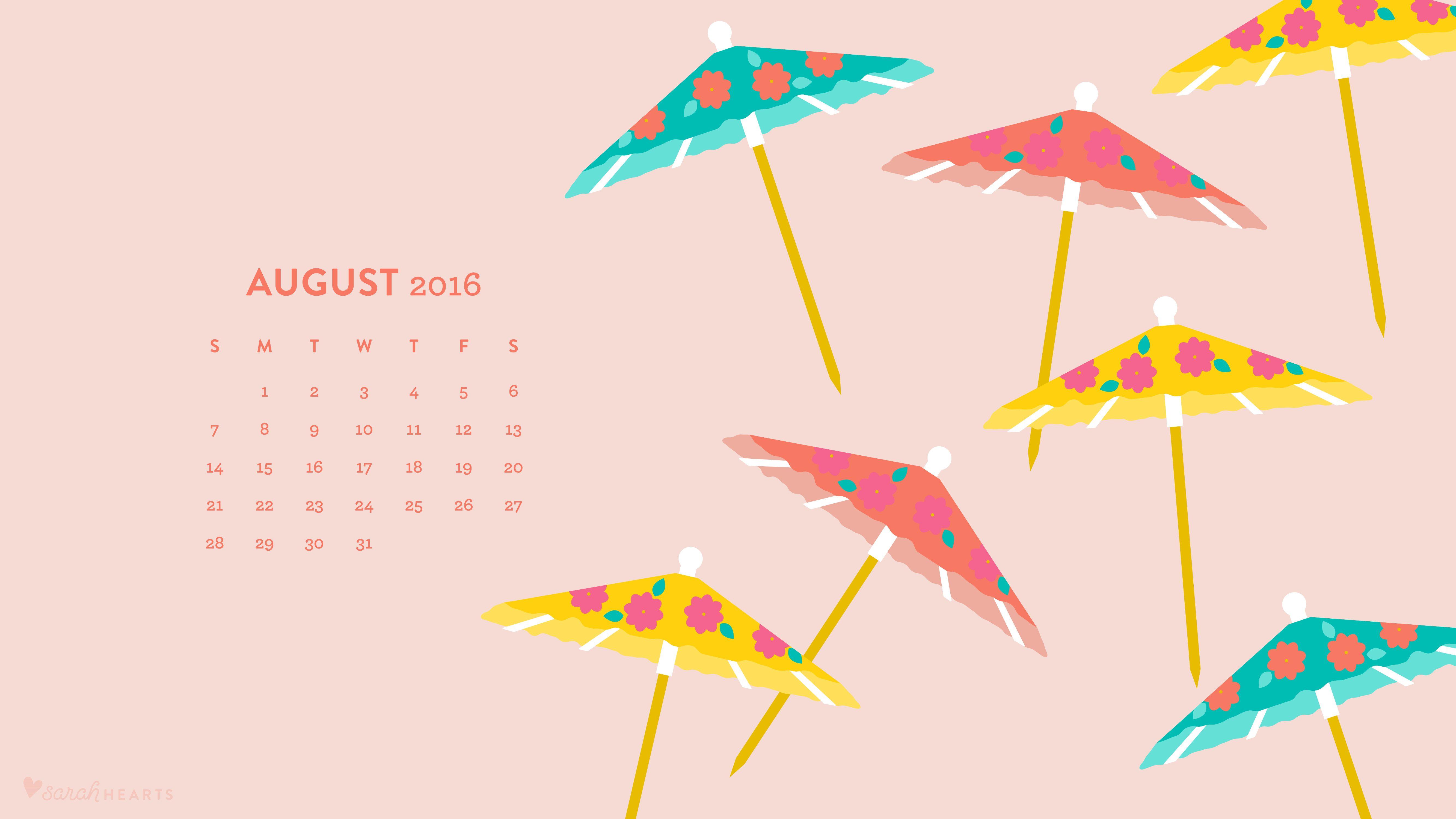 5333x3000 August 2016 Drink Umbrella Wallpaper