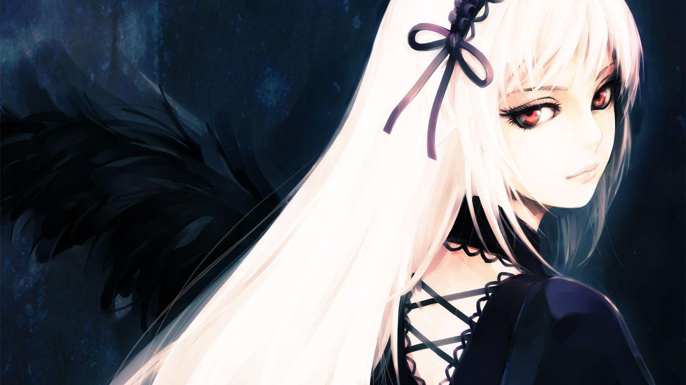 1366x768 anime girls HD wallpaper
